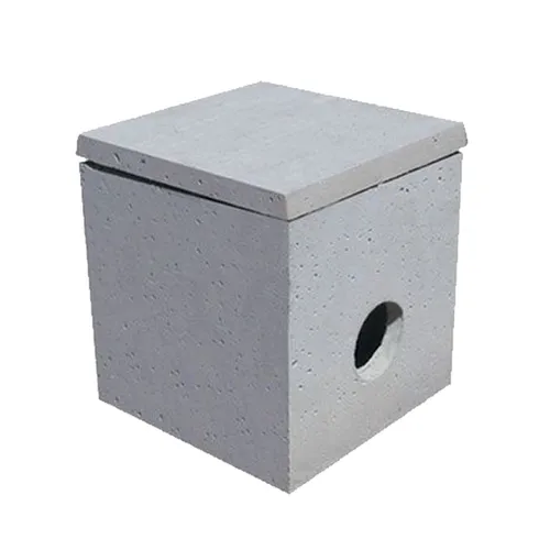 Caixa de Passagem de Concreto para Esgoto com 43 x 43 x 42cm